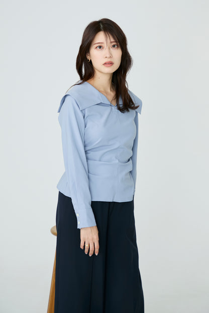 Shoreline blouse(Blue)
