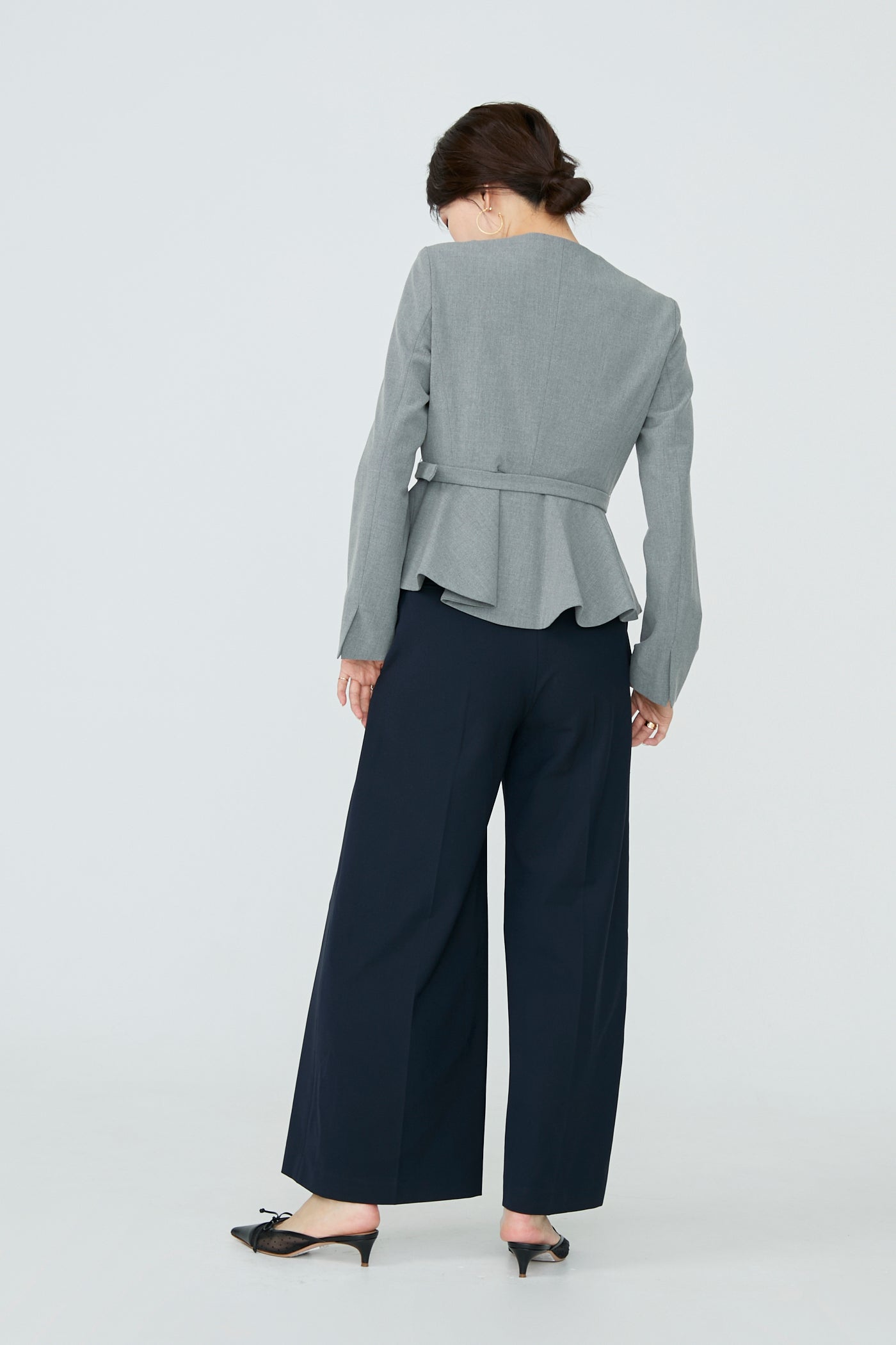 Noona relaxing pants(Navy)