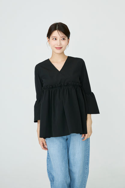 Frills over tops(Black)