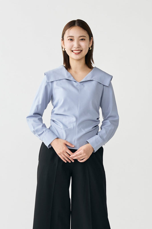Shoreline blouse(Blue)
