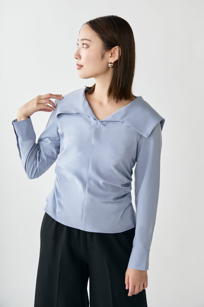Shoreline blouse(Blue)