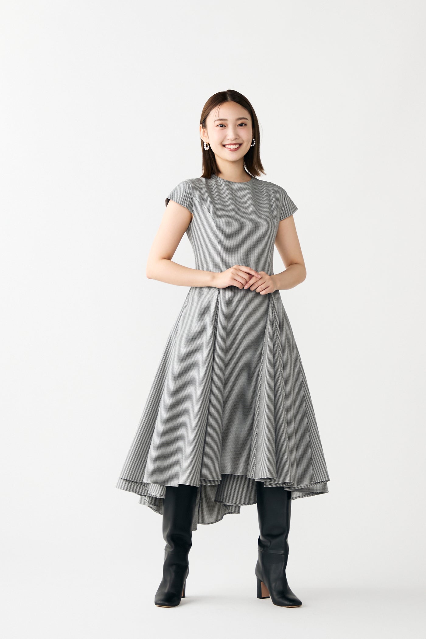 Noona dress(Houndstooth)