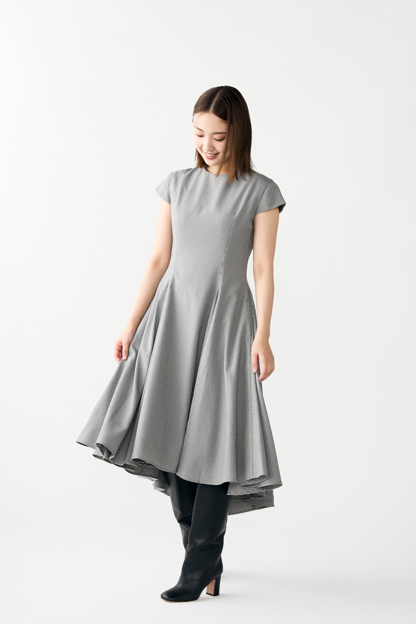 Noona dress(Houndstooth)