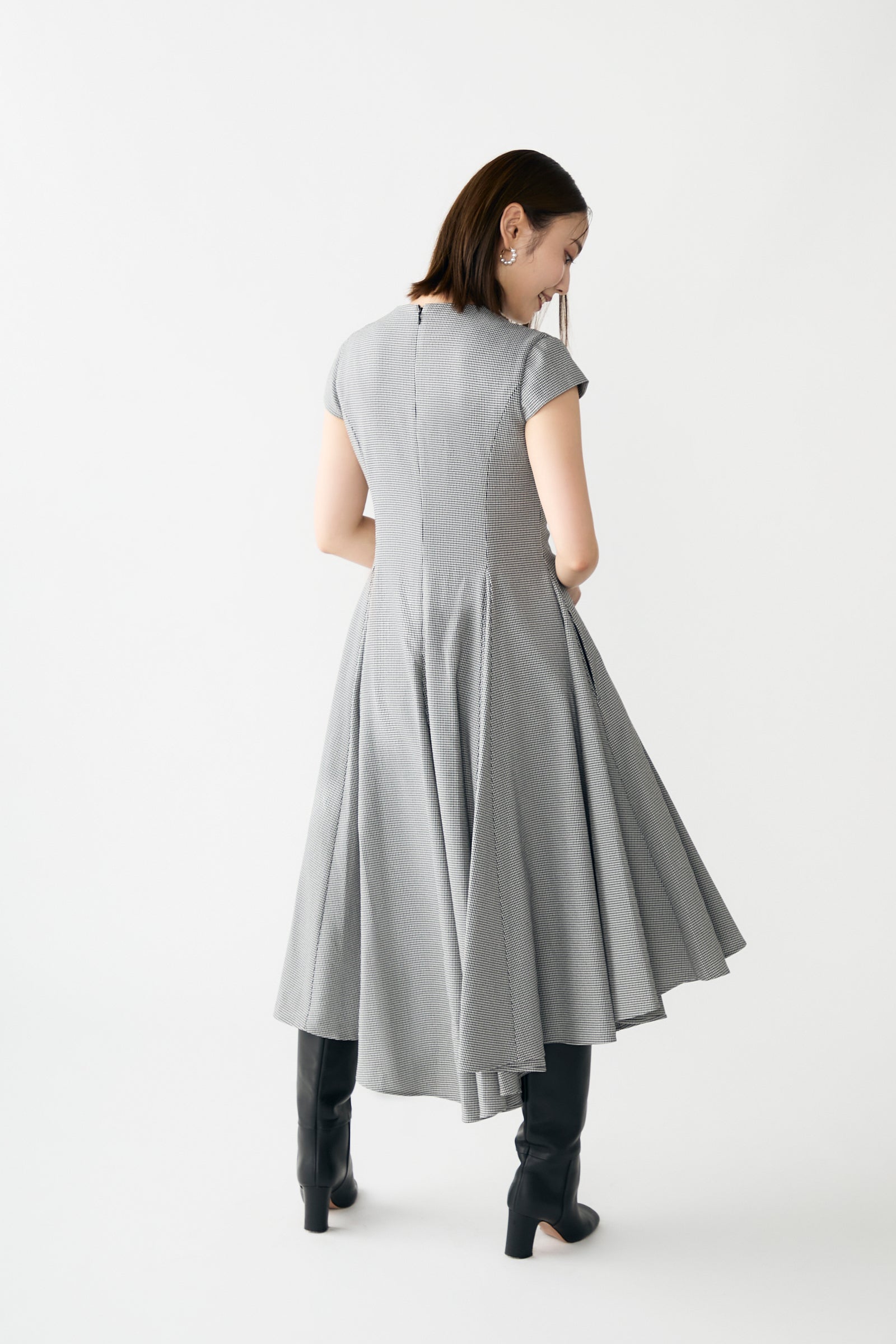 Noona dress(Houndstooth) – Audire