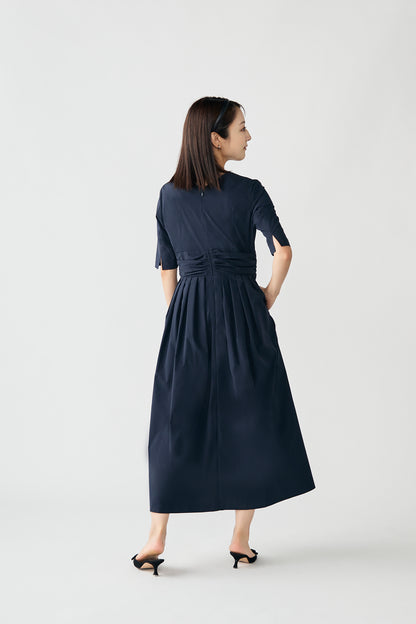 KushuKushu tack dress(Navy)