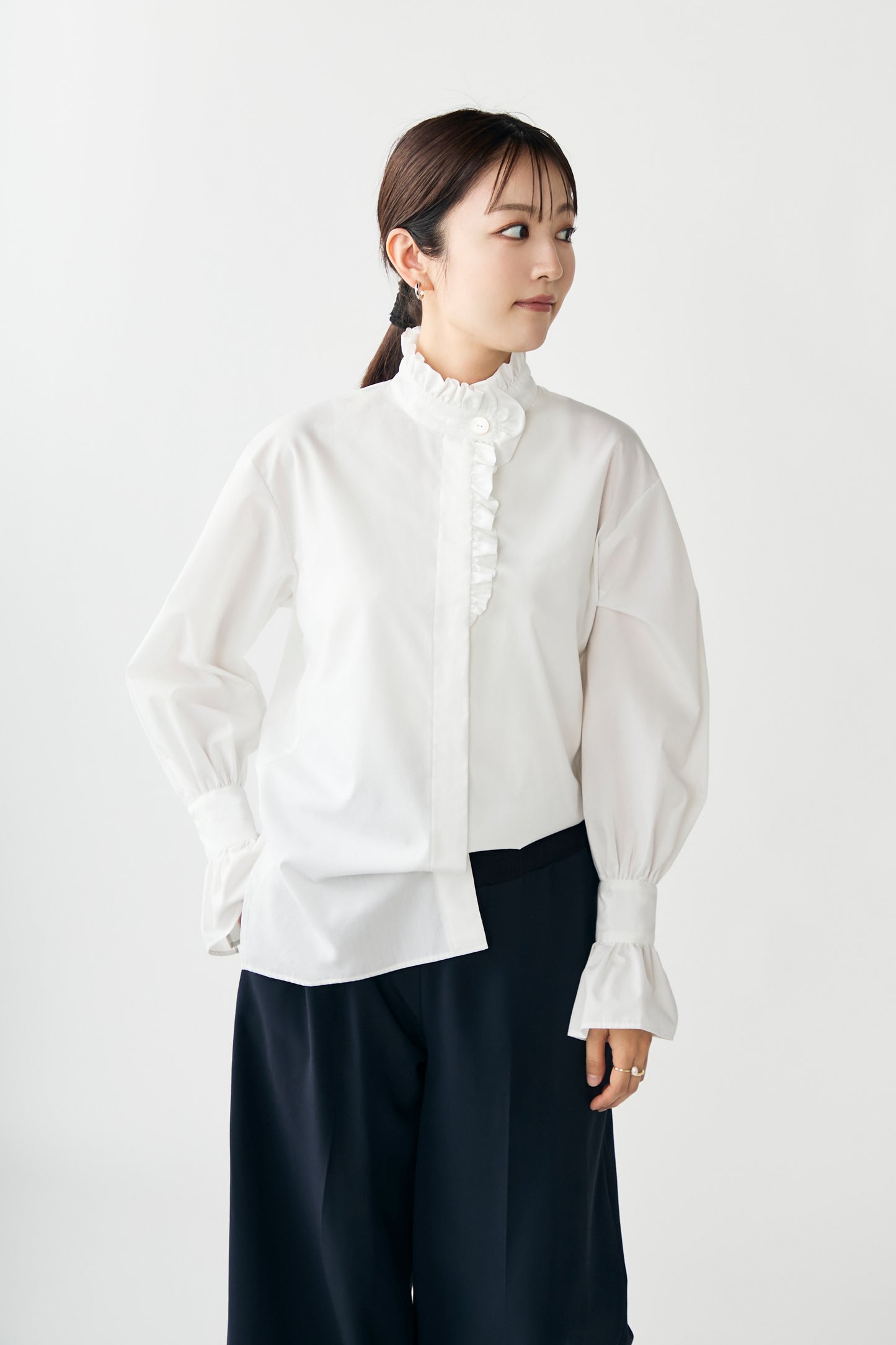 French chic blouse(White)