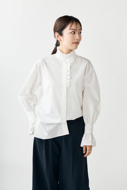 French chic blouse(White)