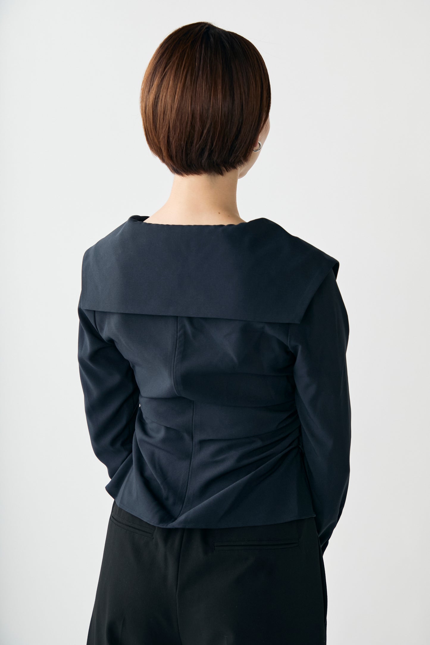 Shoreline blouse(Navy)