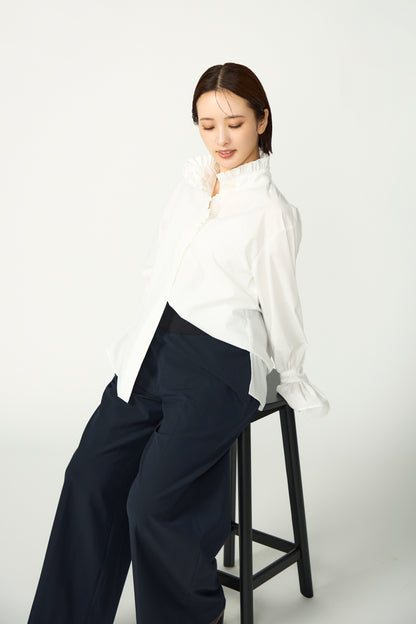 French chic blouse(White)