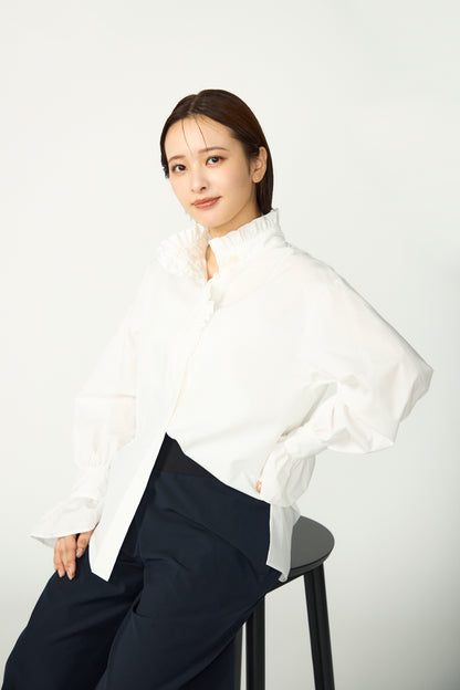 French chic blouse(White)