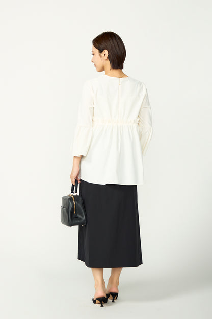 Frills over tops(Ivory)