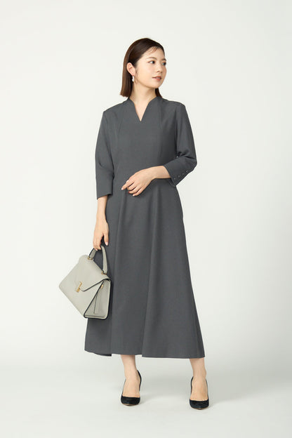 Catherine flare dress (Gray)