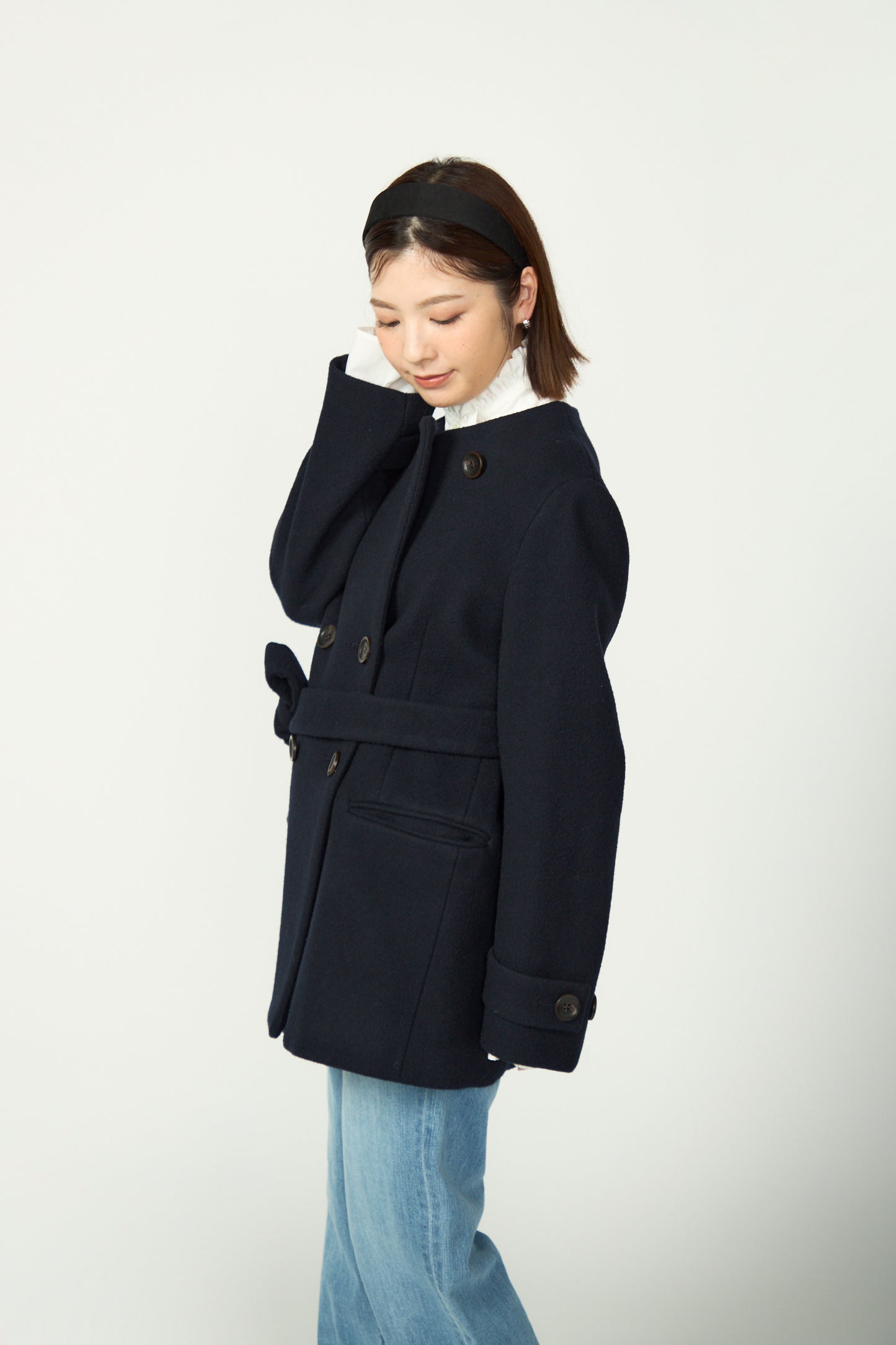 French chic blouse(White)