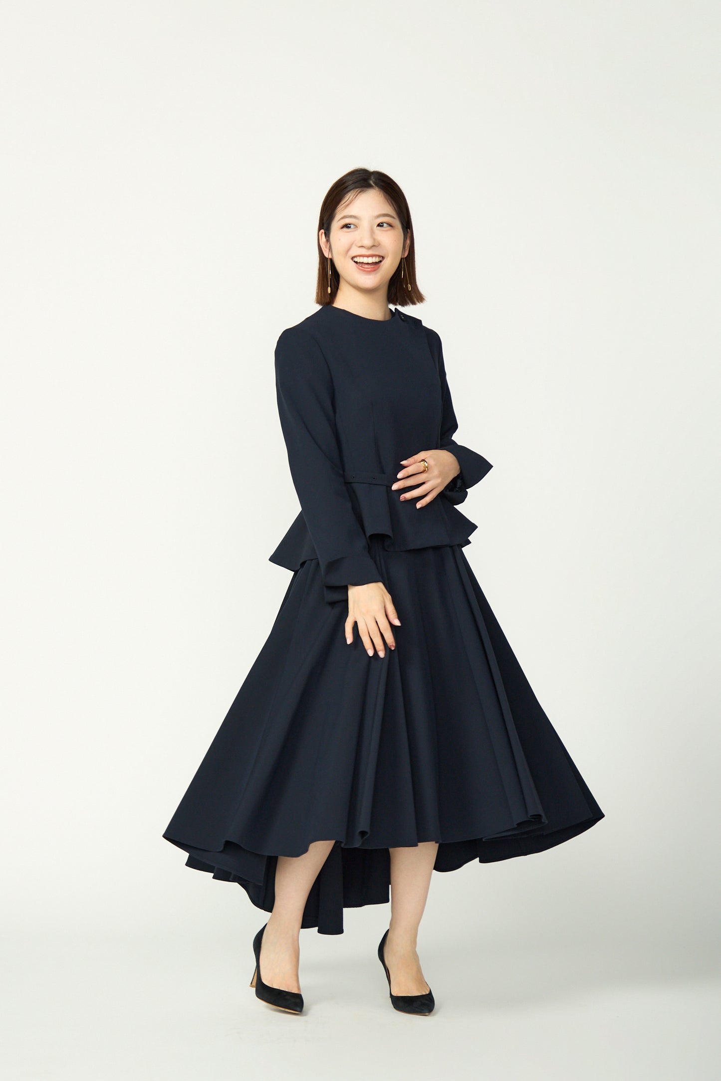 Noona dress(Navy)