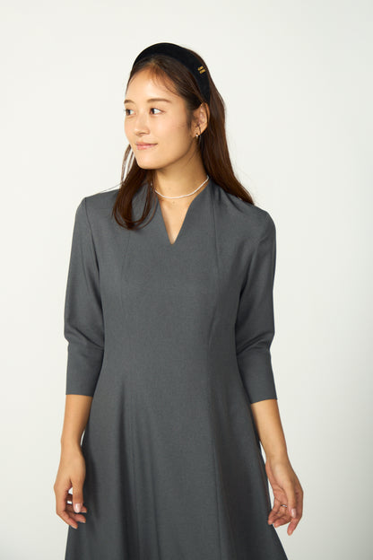 Catherine flare dress (Gray)