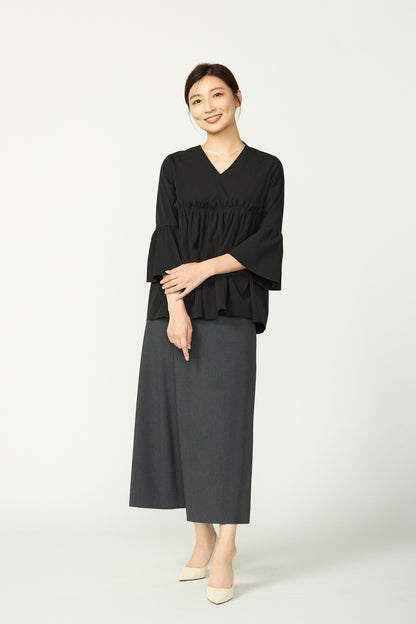 Frills over tops(Black)