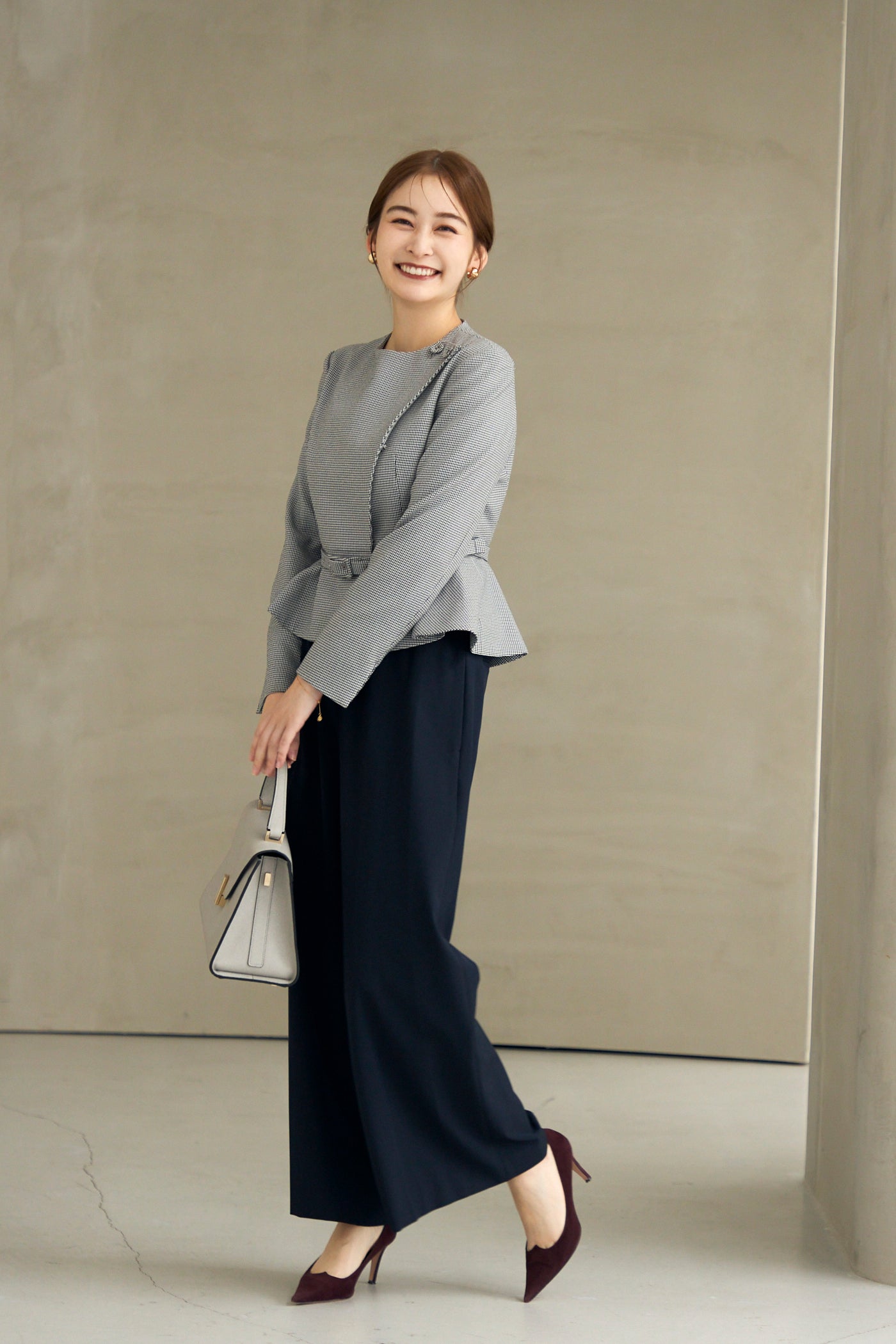 Noona relaxing pants(Navy)