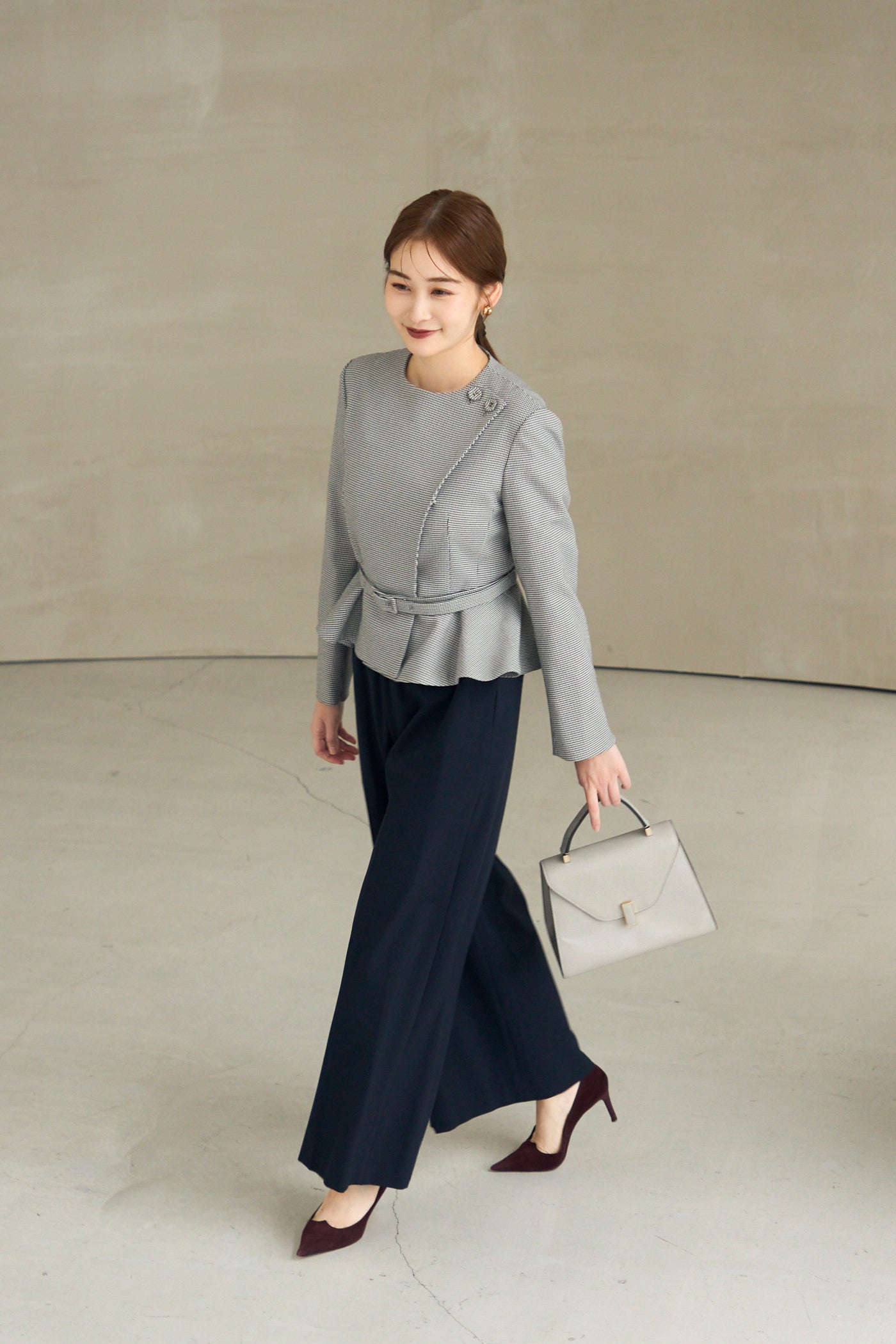 Noona relaxing pants(Navy)