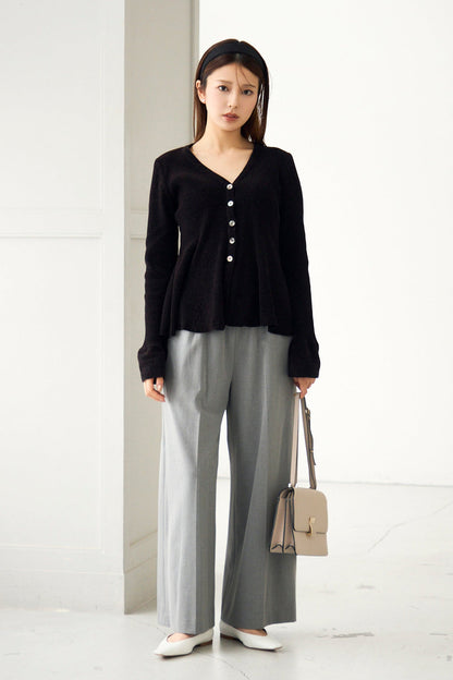 Noona relaxing pants(Gray)