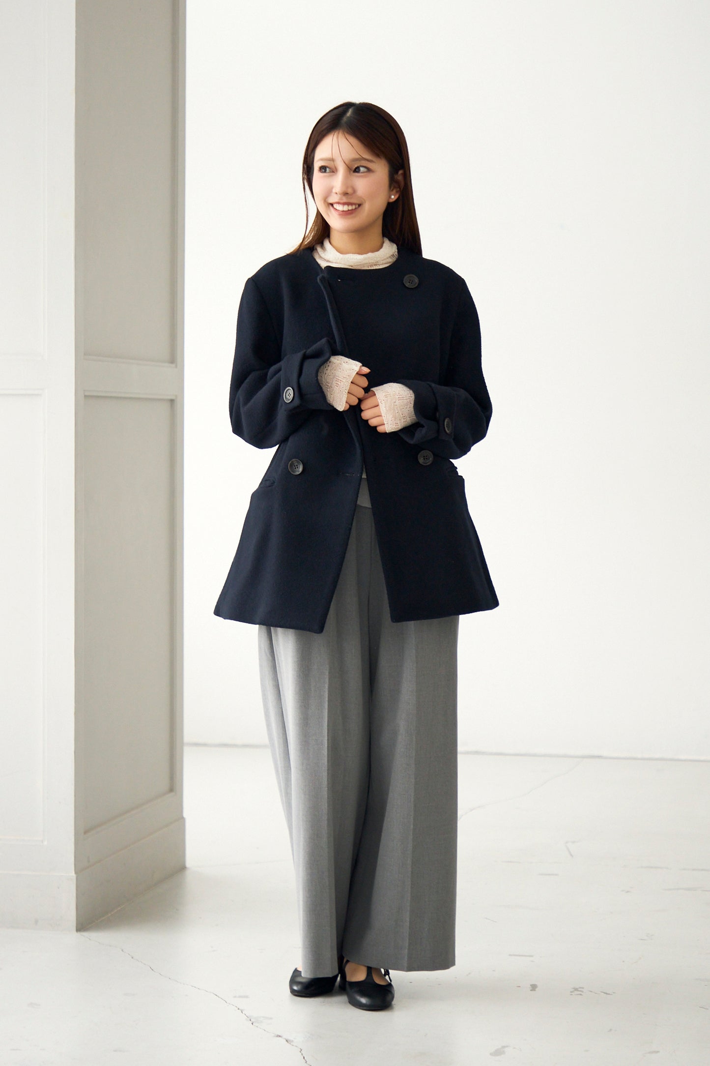 Noona relaxing pants(Gray)