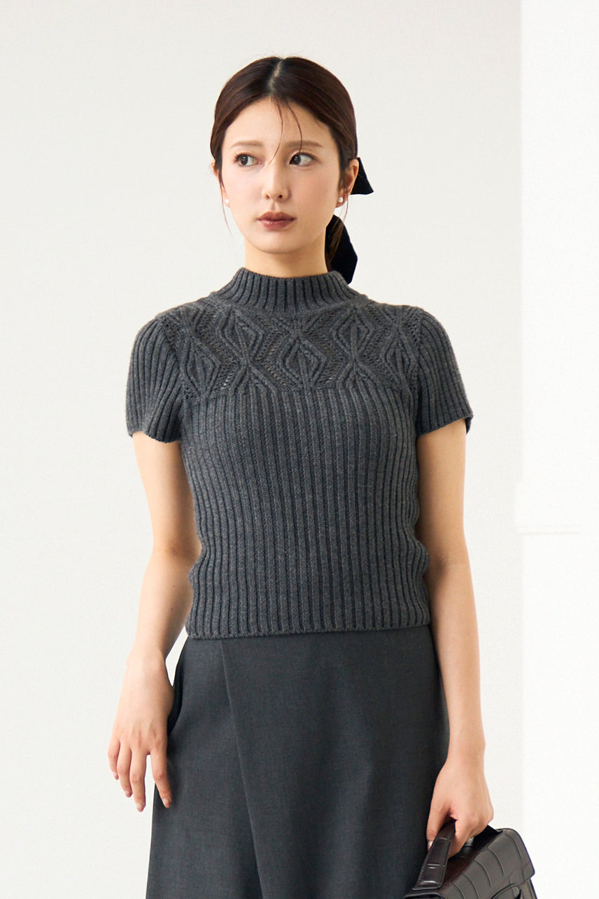 Diamond knit tops – Audire