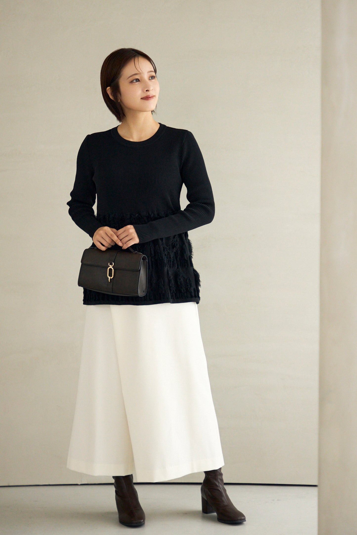 The icon pants（Ivory）