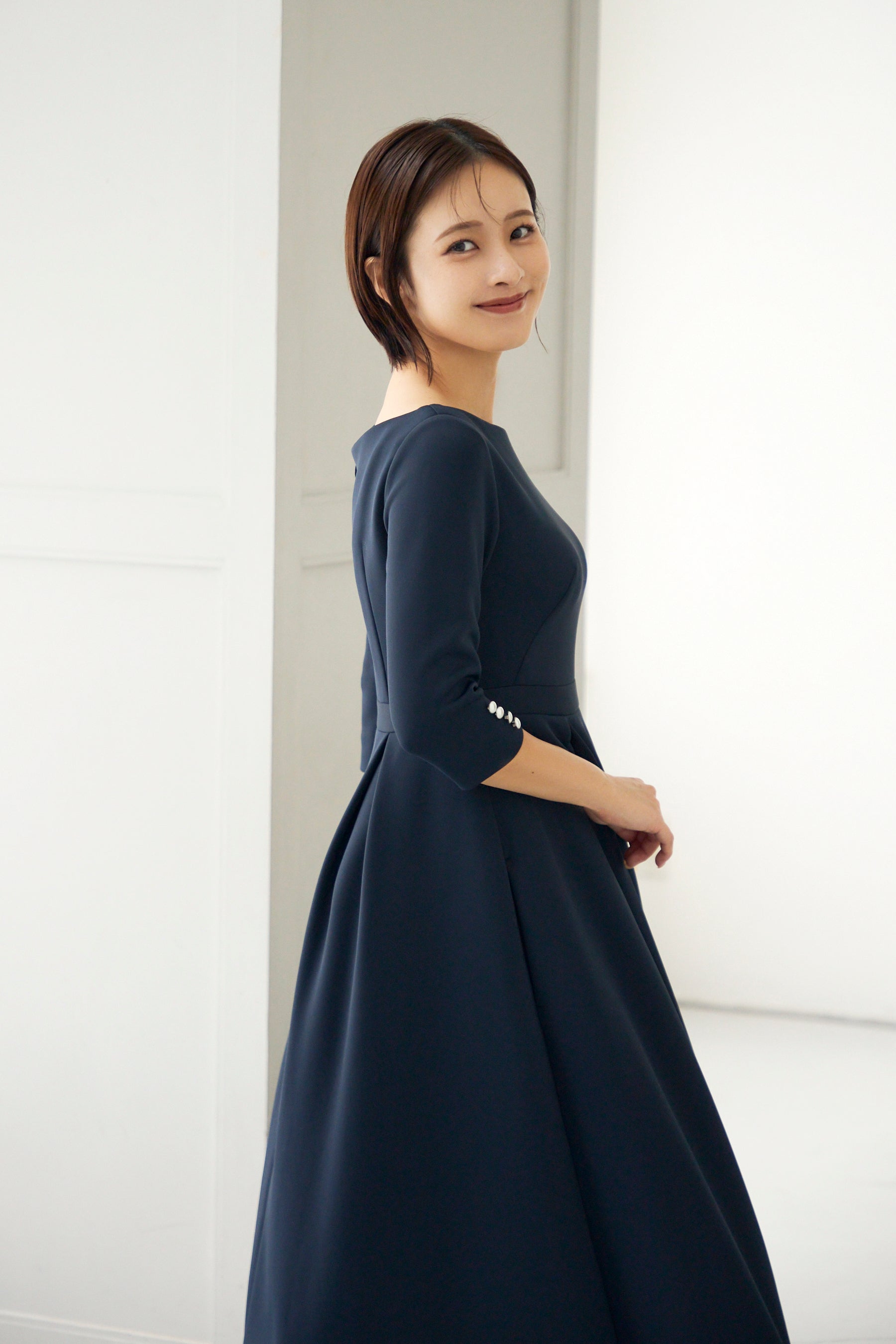 Royal jersey one piece (Navy) – Audire