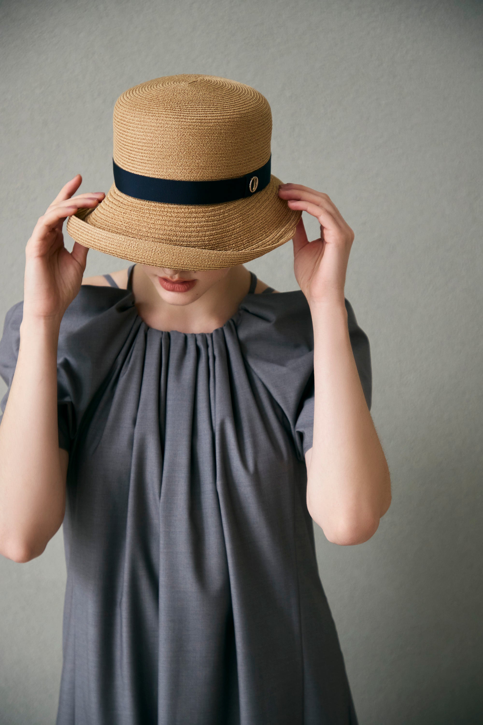 Audire lady straw hat (レディース 麦わら帽子) Chapeau d' O | Audire