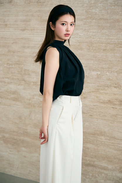 Nana shoulder tops(Black)