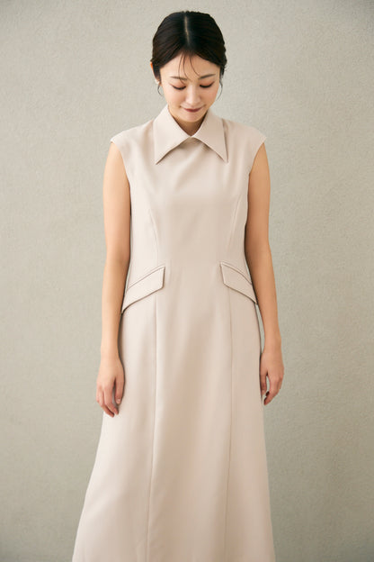 Metropolitan lady dress(Beige)