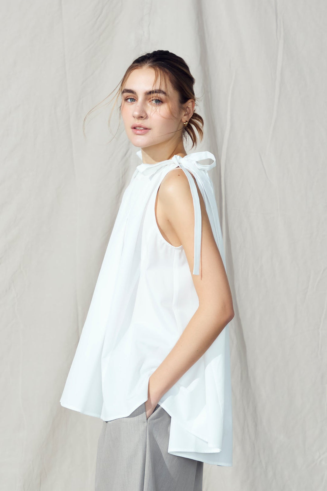 Kinchaku tops(White)