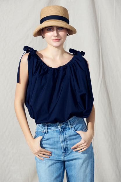 Kinchaku tops(Navy)