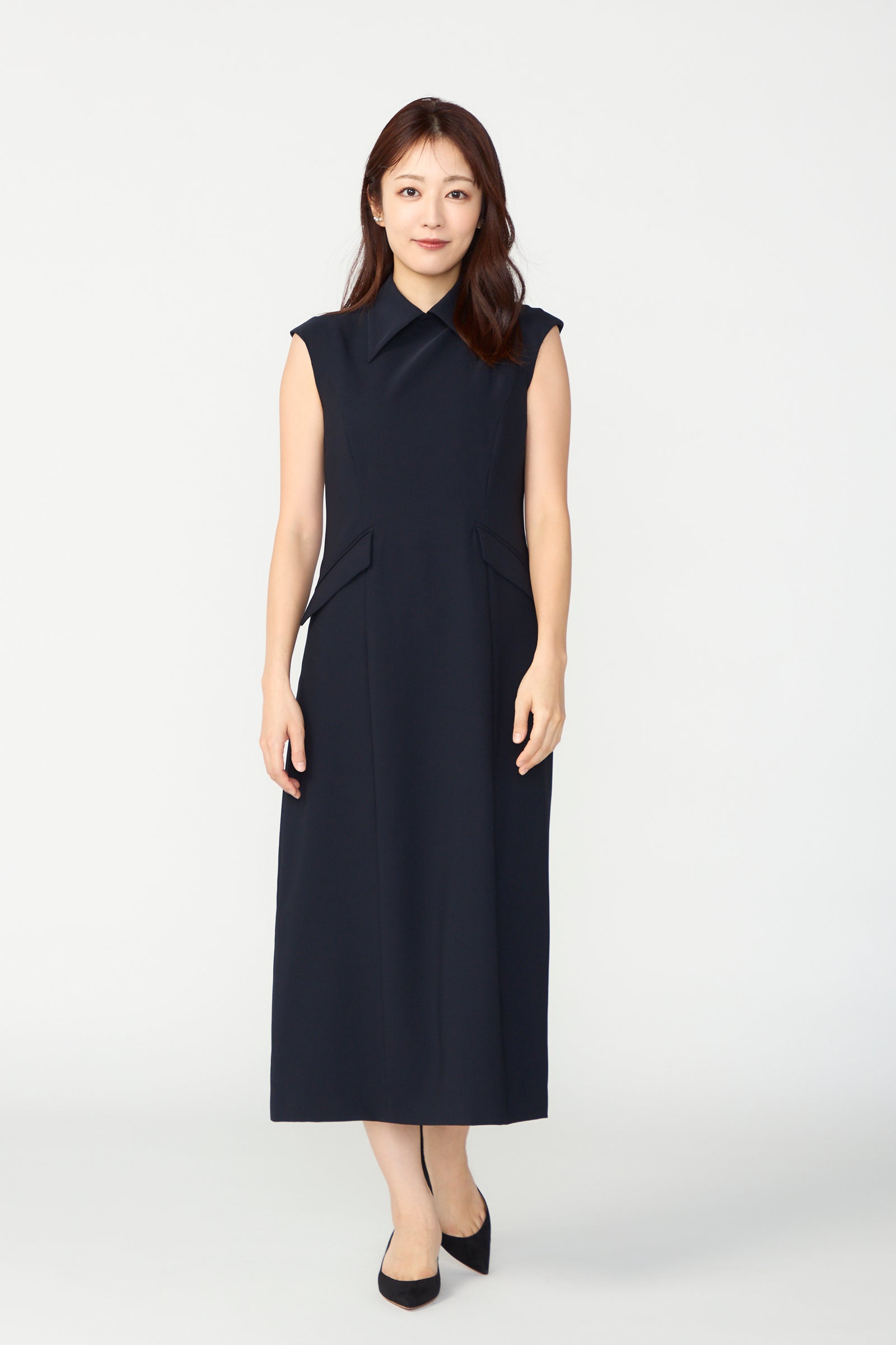 Metropolitan lady dress(Navy) – Audire