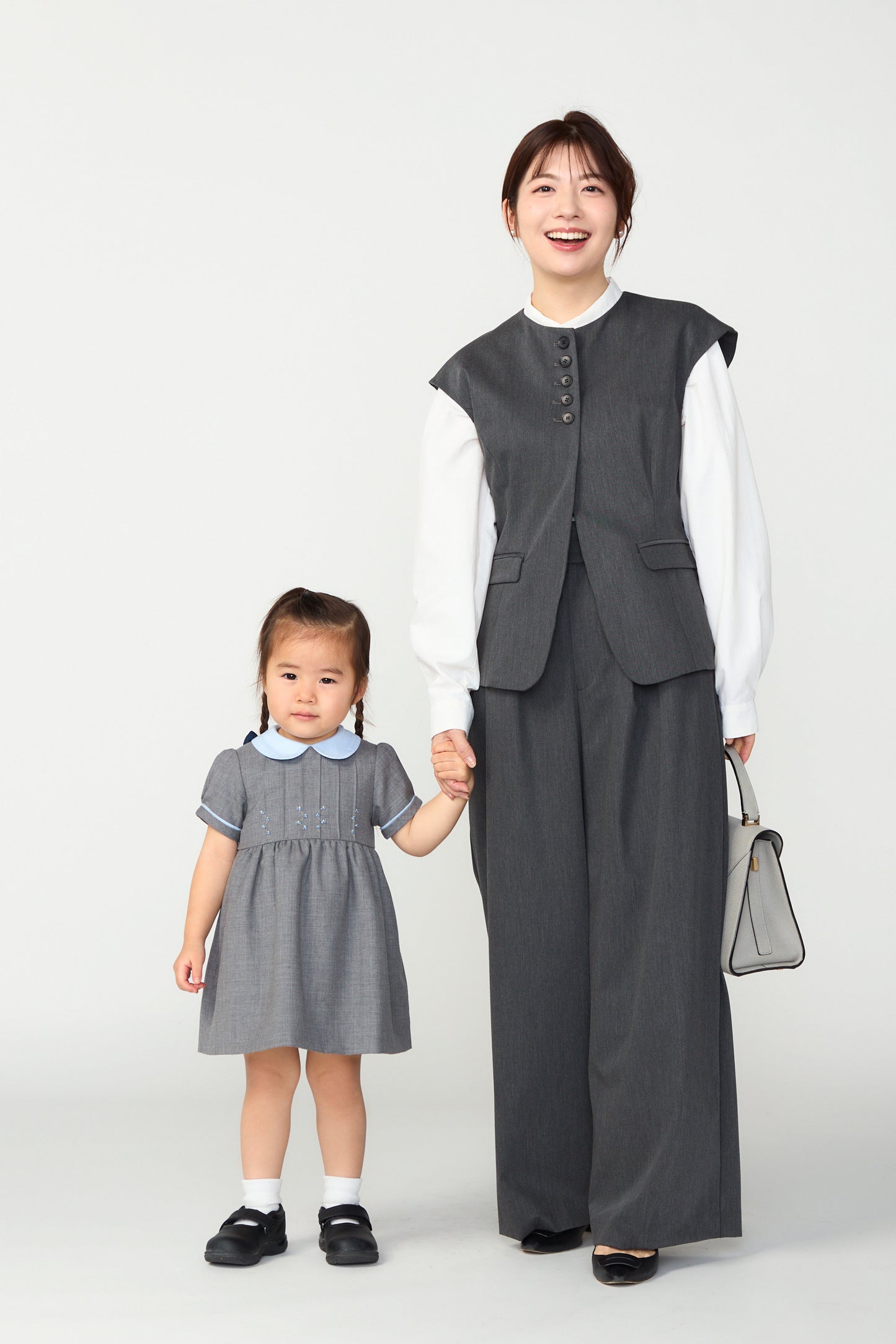 Frill smart vest(Gray)