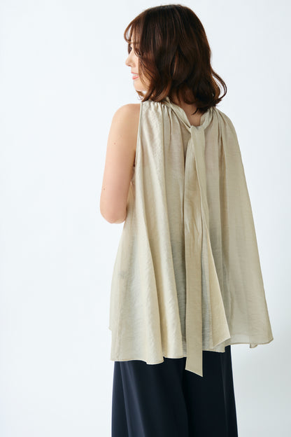 Nana shoulder tops(Beige)