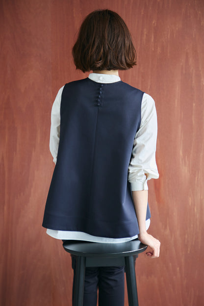 Petal collar shirt(White)