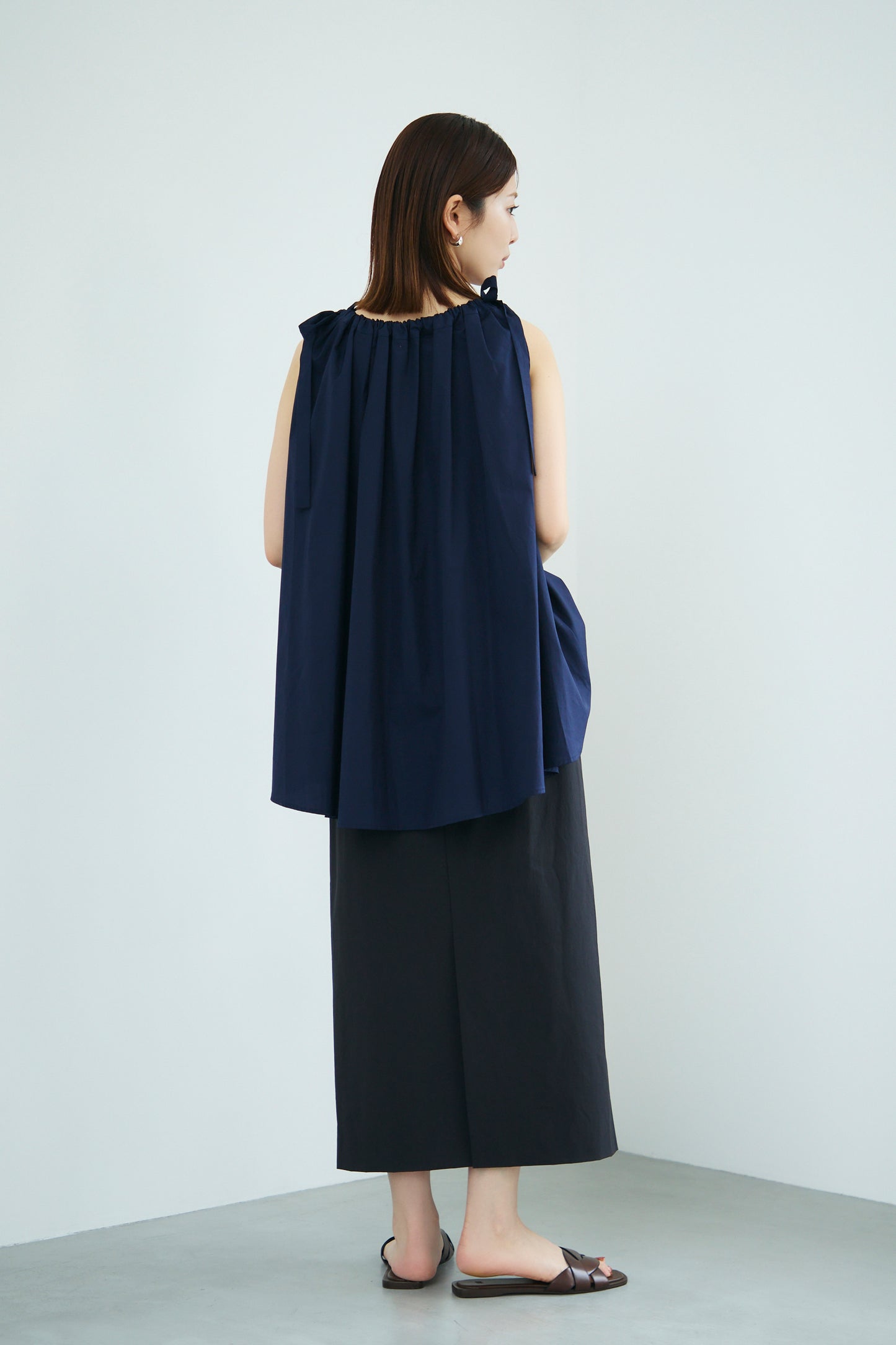 Kinchaku tops(Navy)