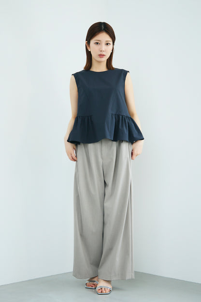 Tasuki flare tops(Navy)