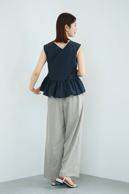 Tasuki flare tops(Navy)