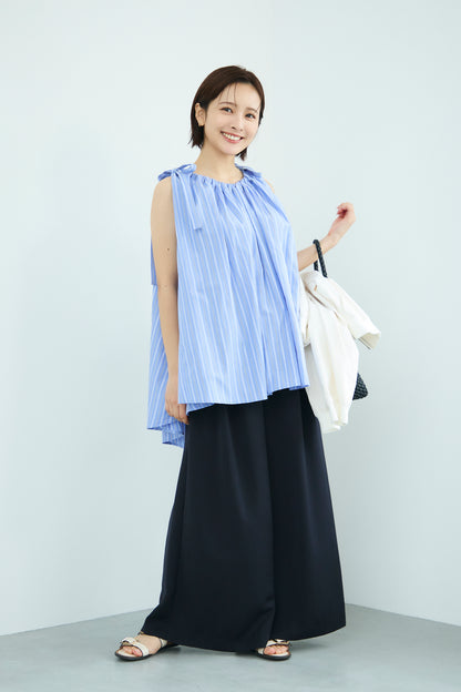 Kinchaku tops(Blue stripe)
