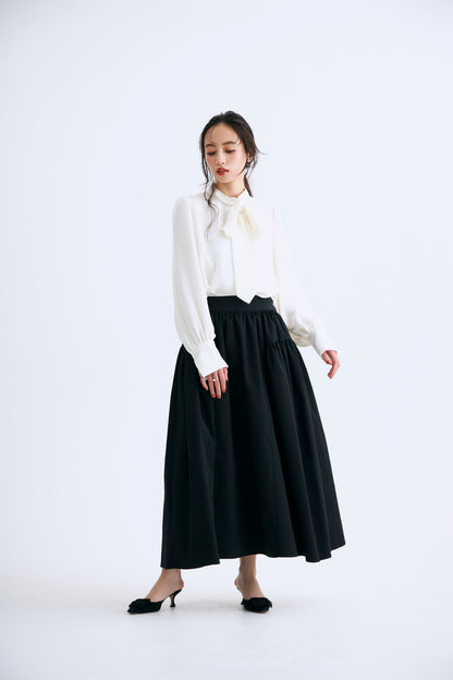 Opera gather skirt（Black）