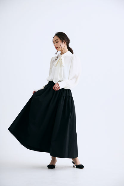 Opera gather skirt（Black）