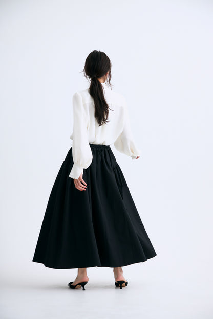 Opera gather skirt（Black）