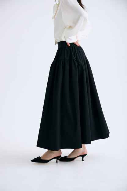 Opera gather skirt（Black）