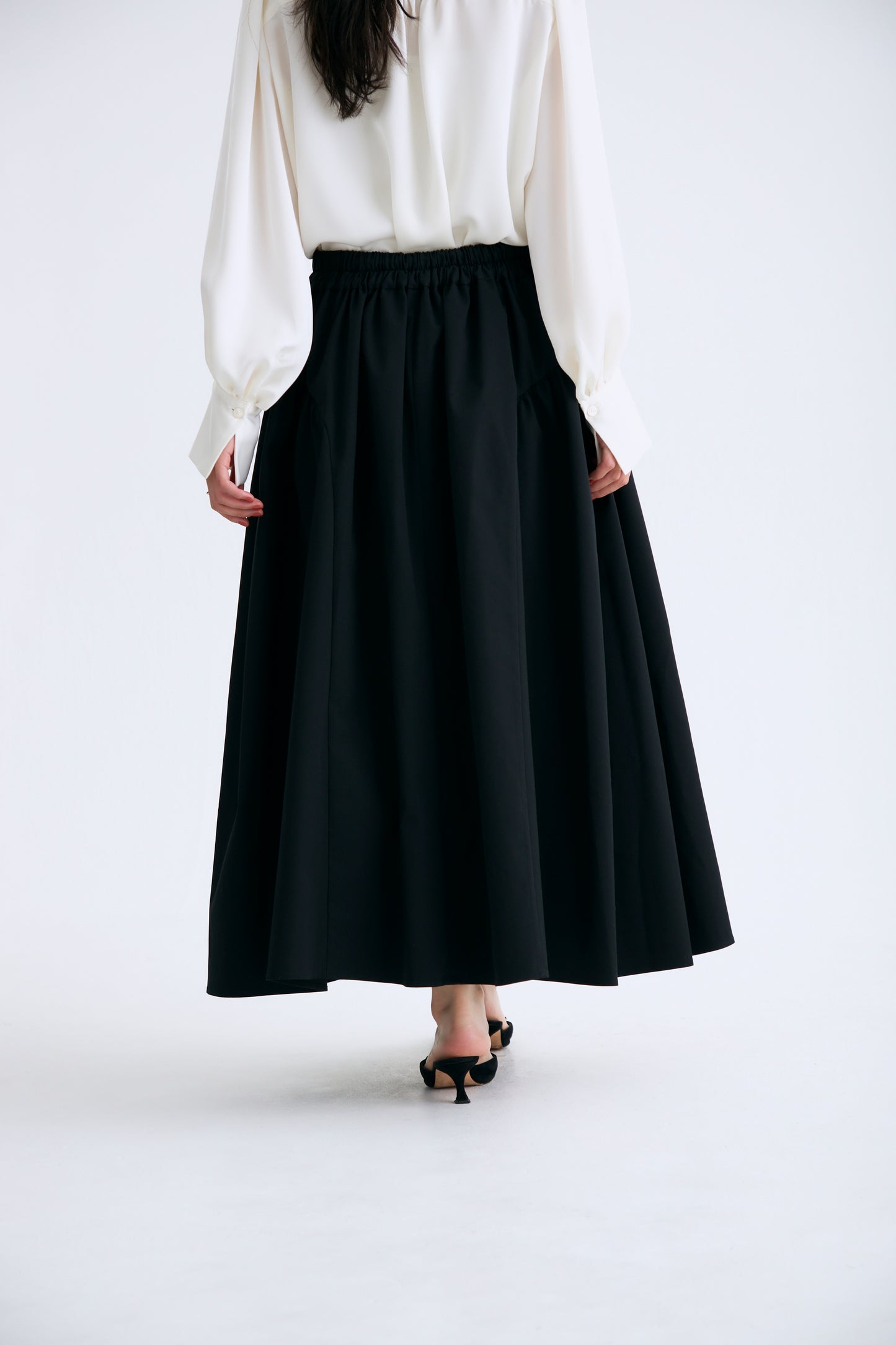 Opera gather skirt（Black）