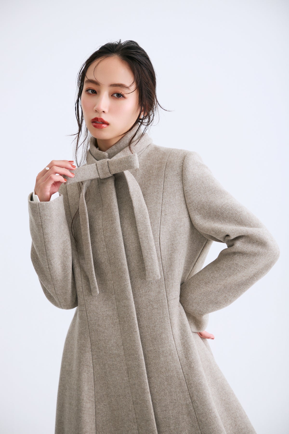 Aurora coat（Sand）