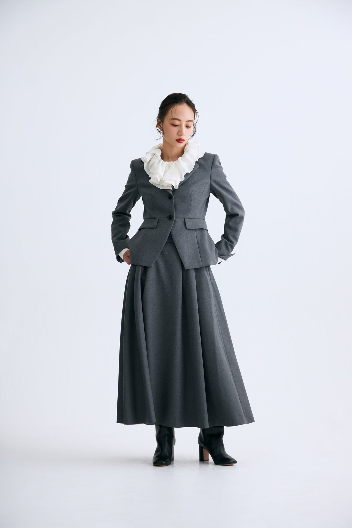 Couture skirt（Gray）