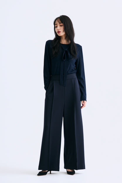 Secret ribbon knit（Navy）