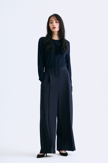 Secret ribbon knit（Navy）