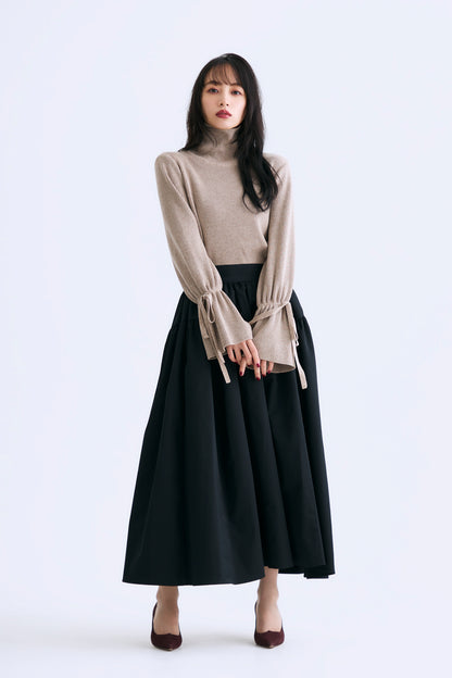 Bell sleeve knit（Oatmeal）